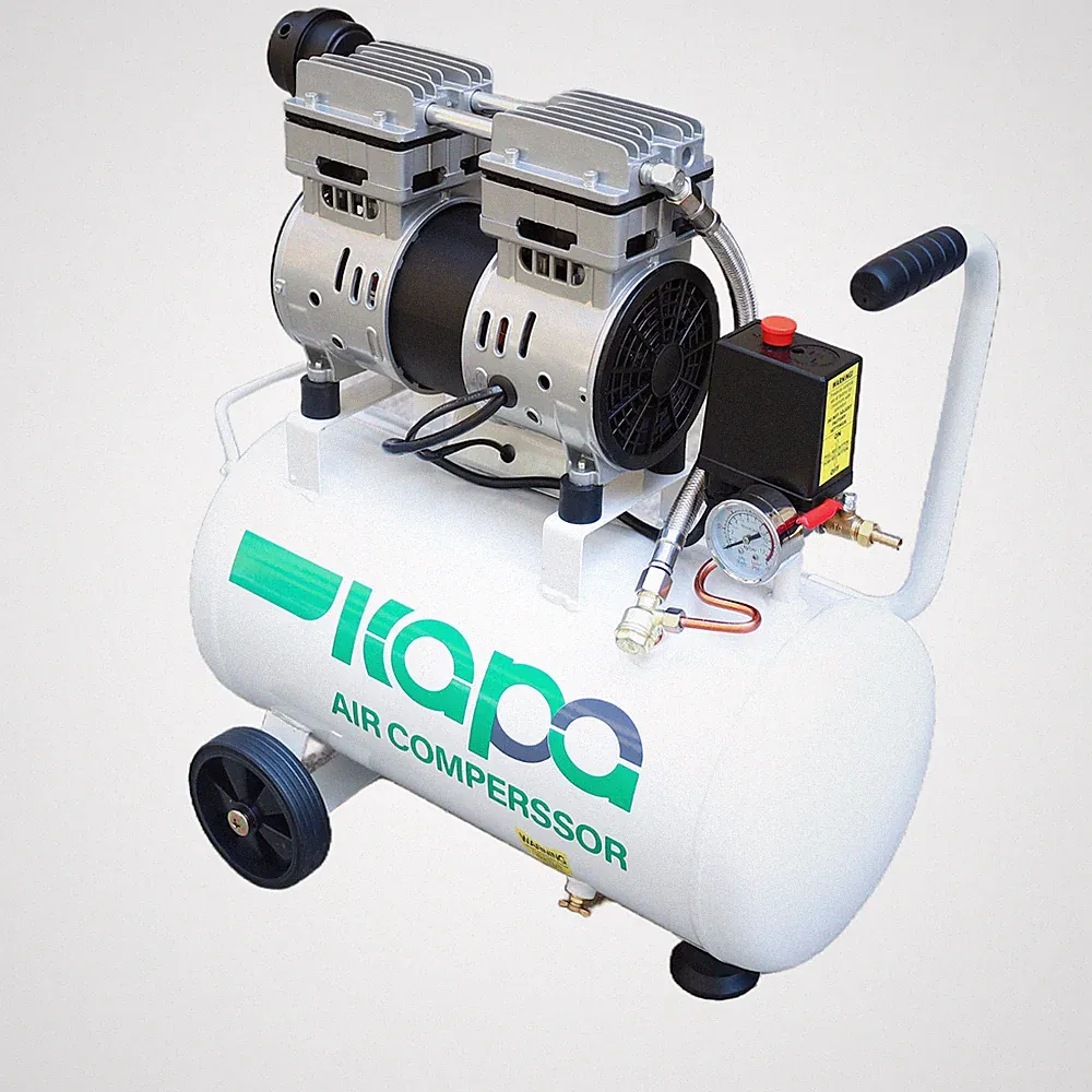 Air Compressor 6 Gallon 1HP 4.8 CFM@ 115PSI 65 dB Ultra Quiet Oil Free
