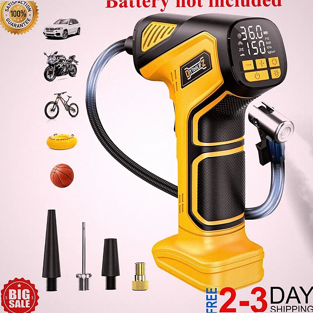 Cordless Air Compressor for Dewalt 20V Max Battery,150PSI Portable Tire Inflator