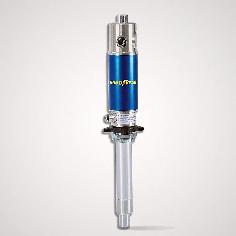 Goodyear Air-Powered Oil Transfer Drum Pump - 5:1, 3.2GPM, 1/4" NPT Air Inlet